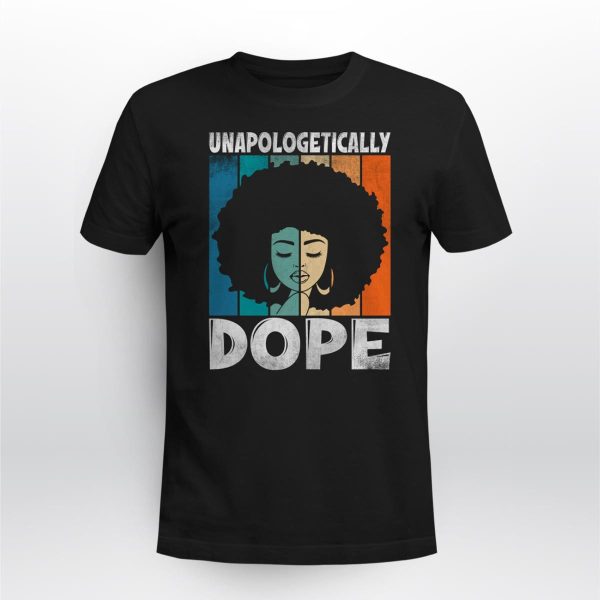 Unapologetically Dope Juneteenth T Shirt Size L Black Queen Shirt 2